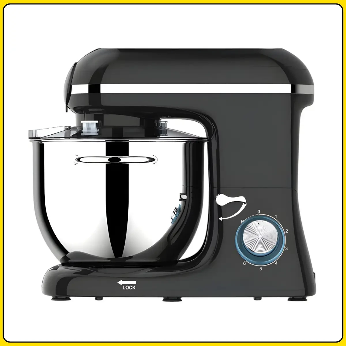 Кухонний комбайн з м’ясорубкою та блендером на 6 швидкостей RAF R.6609B 1500W