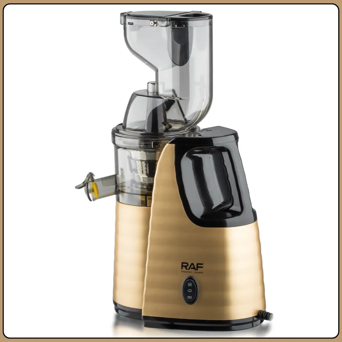 Електрична соковичавниця з контейнерами для соку та м’якоті по 400 мл RAF R.2838 150W