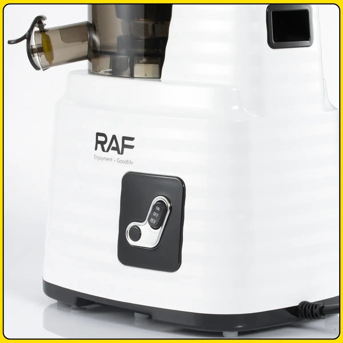 Електрична соковичавниця із широким завантажувальним отвором і реверсом RAF R.2705 150W