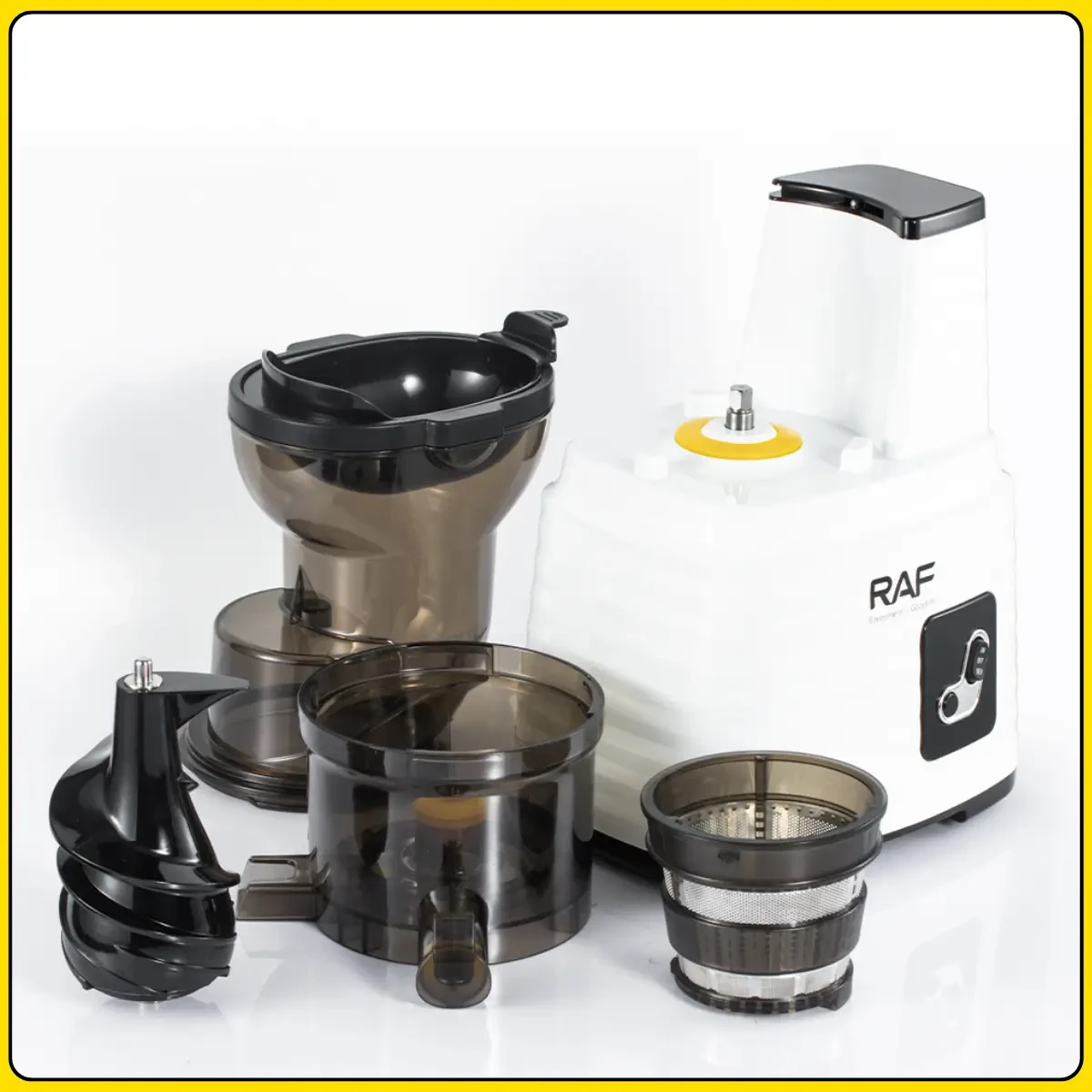 Електрична соковичавниця із широким завантажувальним отвором і реверсом RAF R.2705 150W