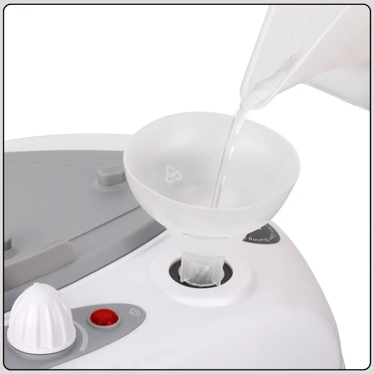 Праска з парогенератором, алюмінієвою підошвою і корковою ручкою RAF R.1254 2000W