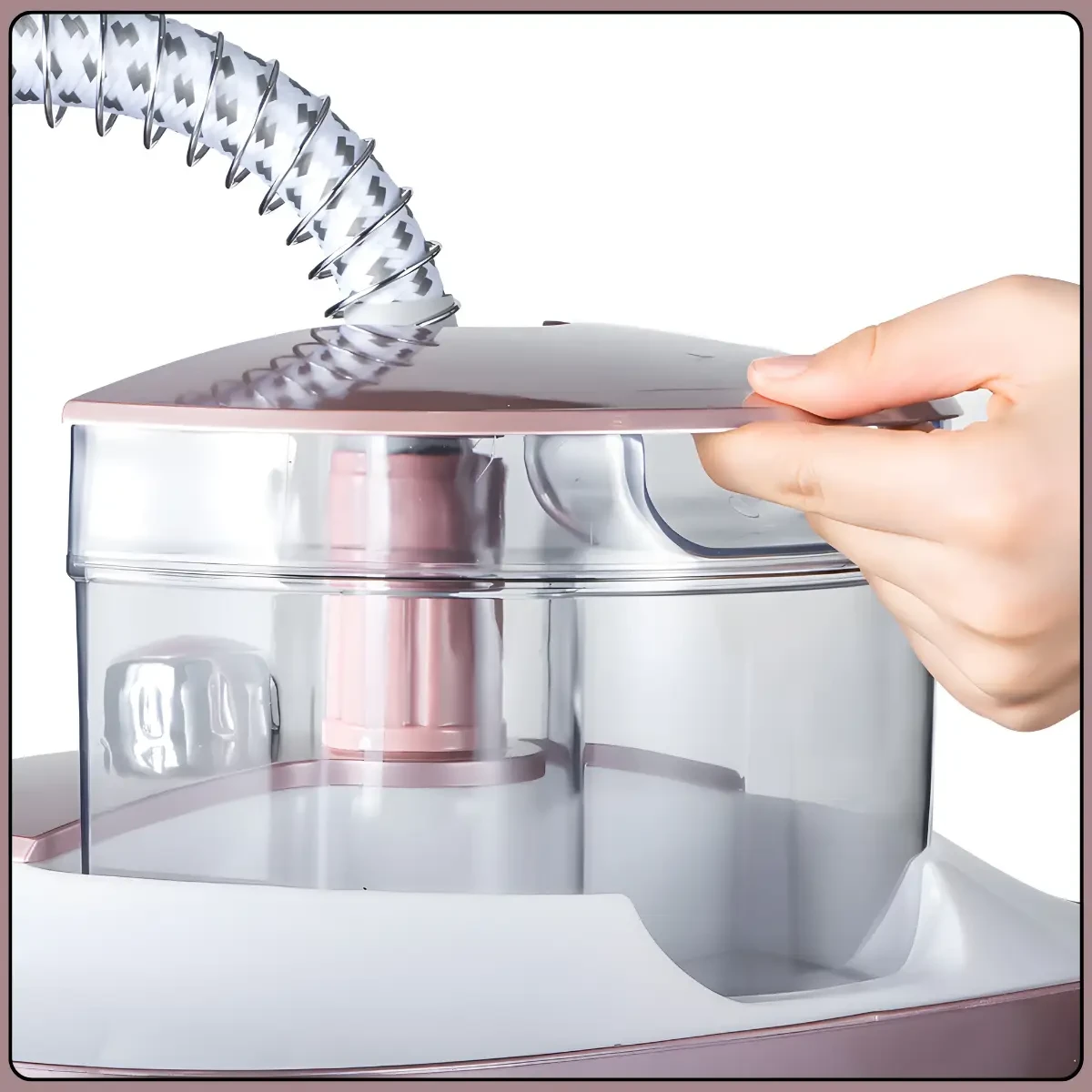 Підлоговий відпарювач для одягу з регульованою стійкою й баком 1.6 л RAF R.3042 2000W