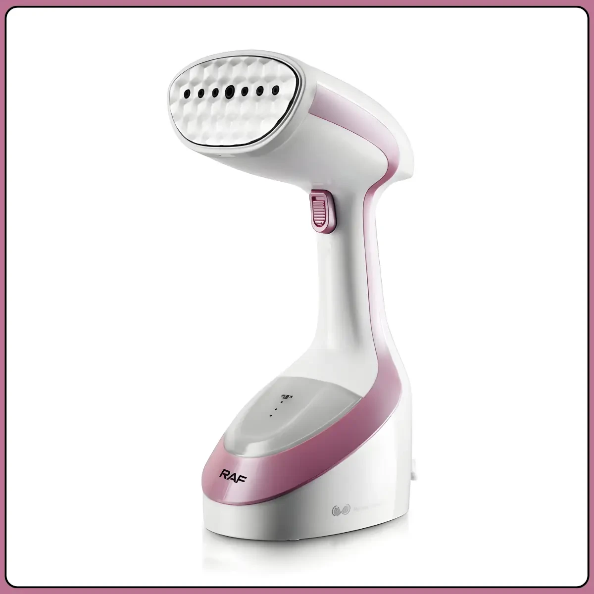 Ручний відпарювач для одягу з насадкою-щіткою і ромбоподібною панеллю RAF R.1159 1600W