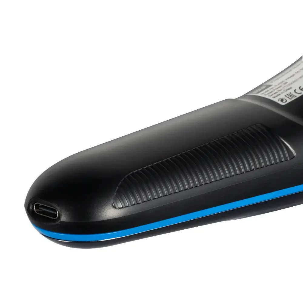 Бездротова машинка для стриження волосся зі змінними насадками RAF R.4008 Синій