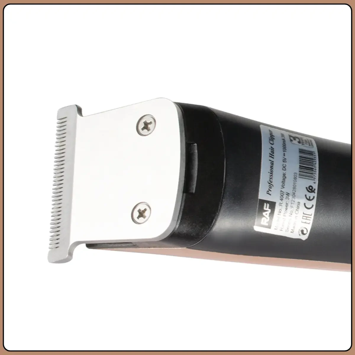 Акумуляторний тример з регулюванням довжини та насадками RAF R.4007 3W