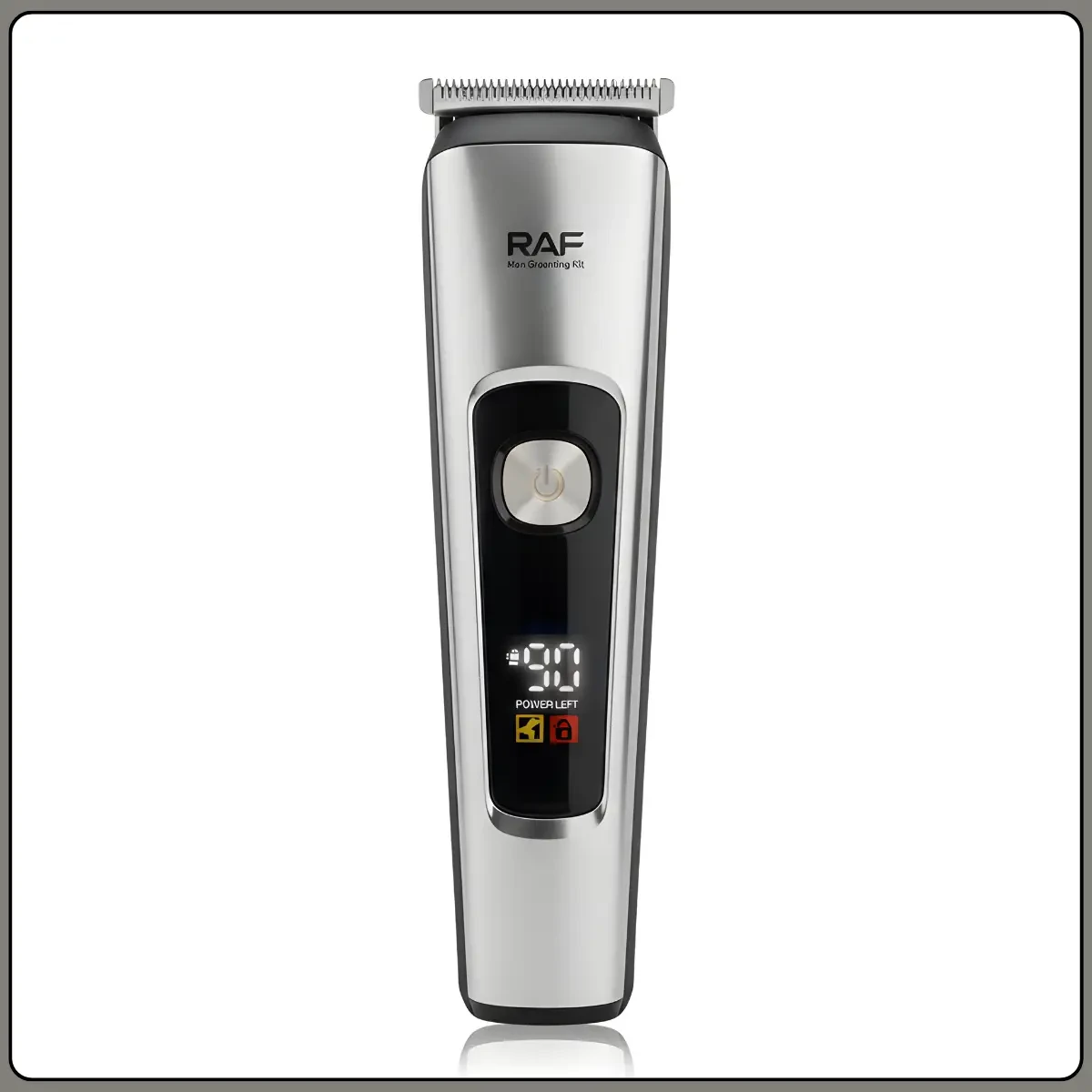 Акумуляторний тример з комплектом змінних головок і цифровим дисплеєм RAF R.4094 3W