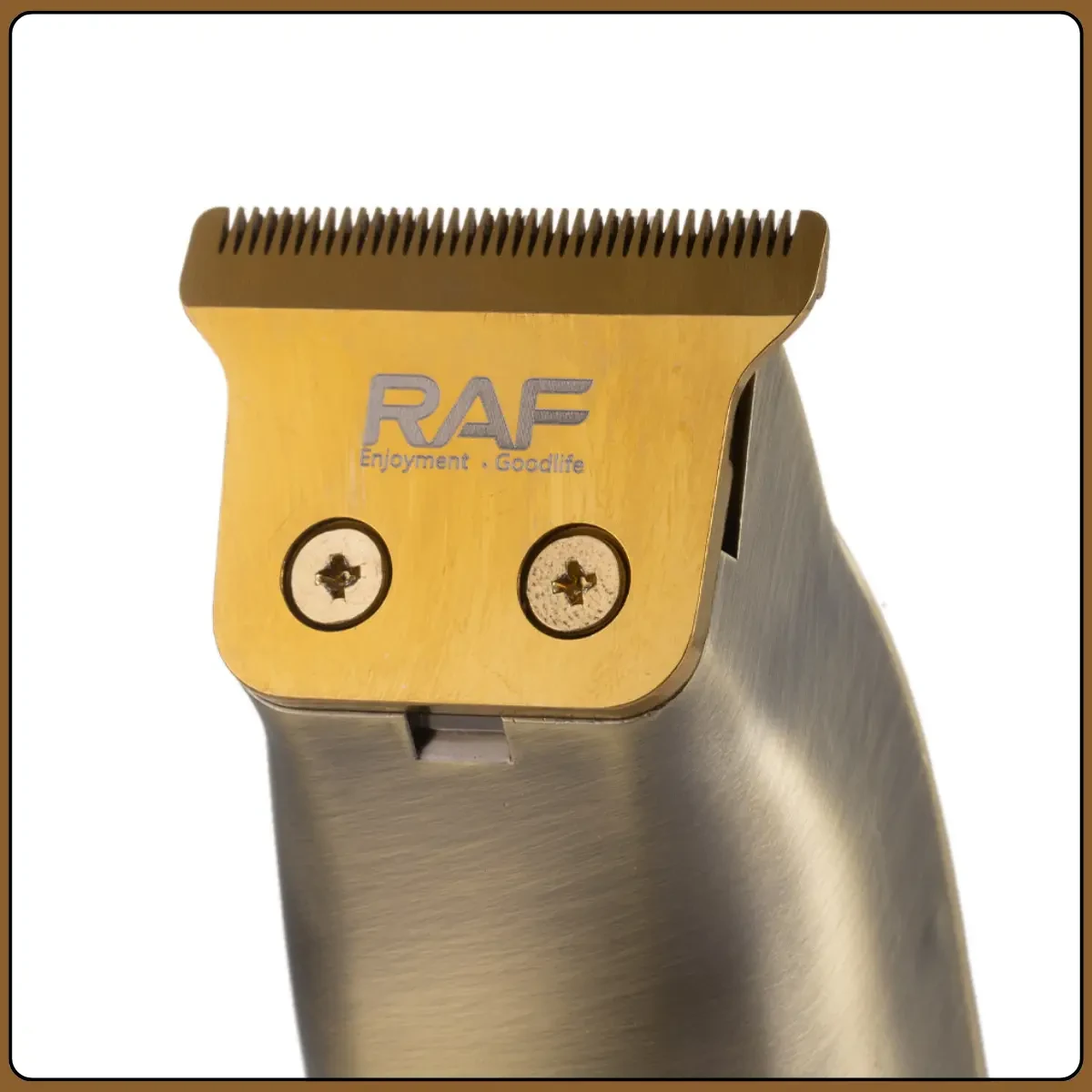 Акумуляторний тример для волосся й бороди з металевим корпусом RAF R.4037 5W