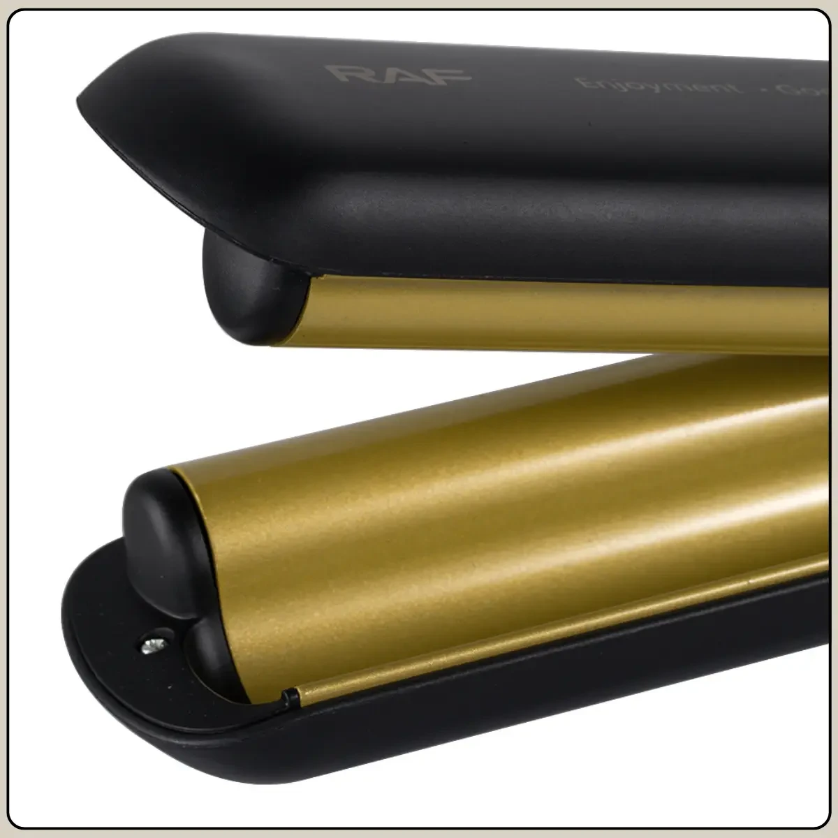 Керамічна плойка-щипці для завивання волосся з регульованою температурою RAF R.0411 35W