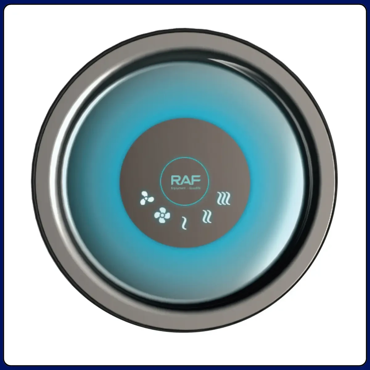 Фен для волосся з трьома температурними режимами та LED-дисплеєм RAF R.407 1600W