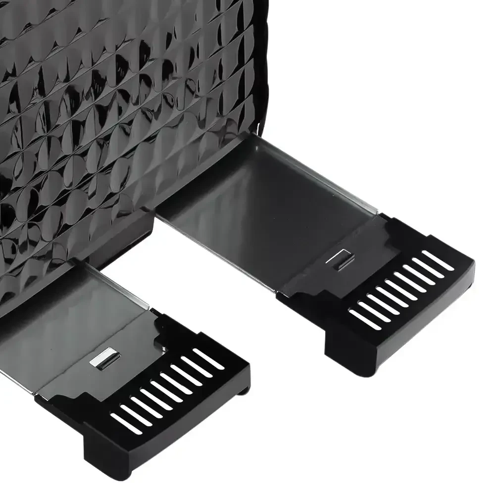 Електричний автоматичний тостер на 4 відділення RAF R.503 1500 Вт Чорний