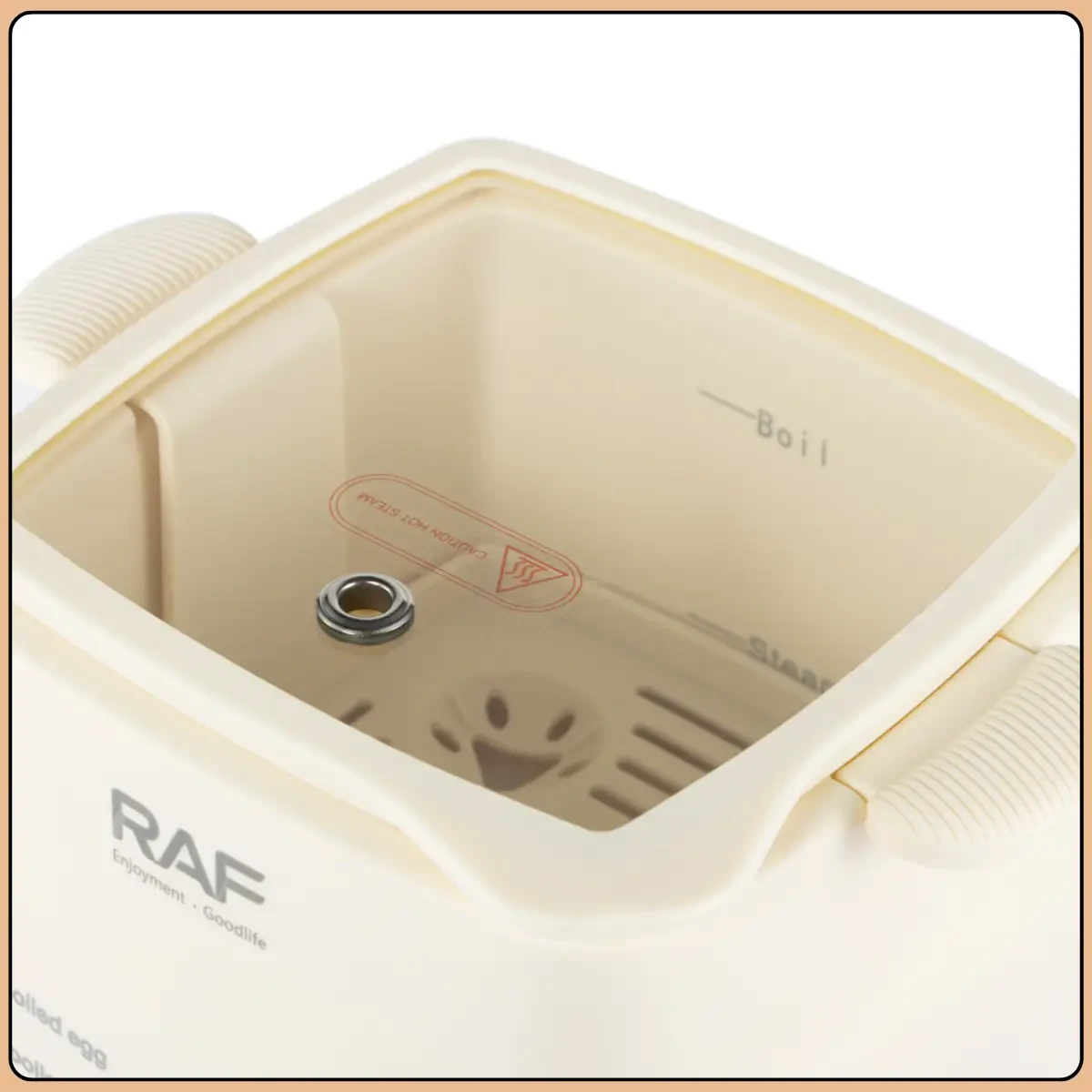 Електрична яєчнарка із 6 режимами приготування та цифровим керуванням RAF R.0051 300W