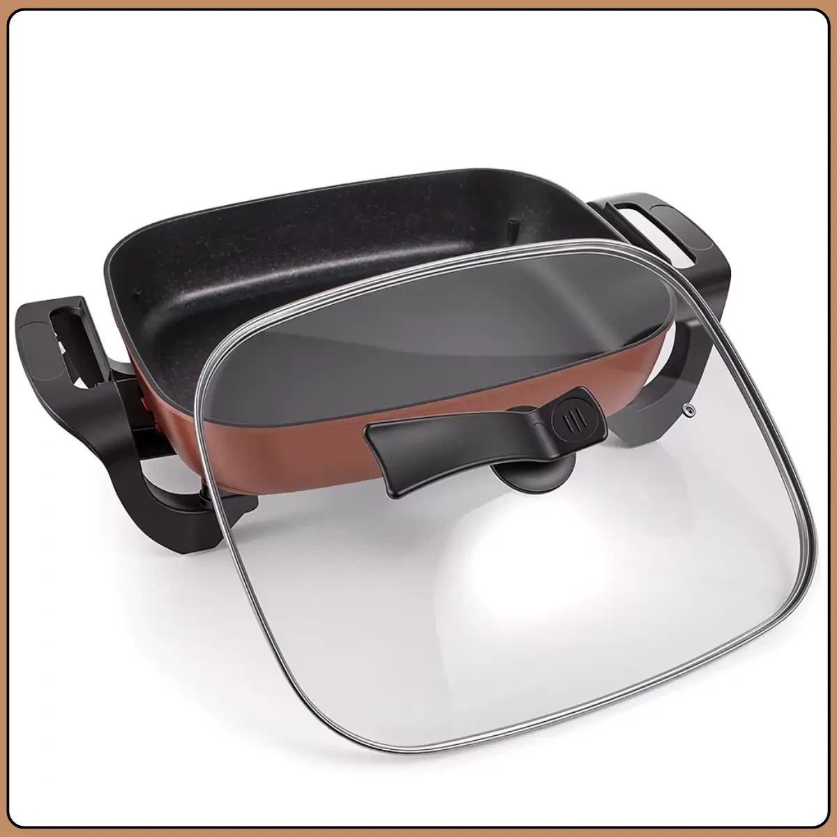 Електросковорода з регулюванням температури та антипригарним покриттям RAF R.5426 1500W