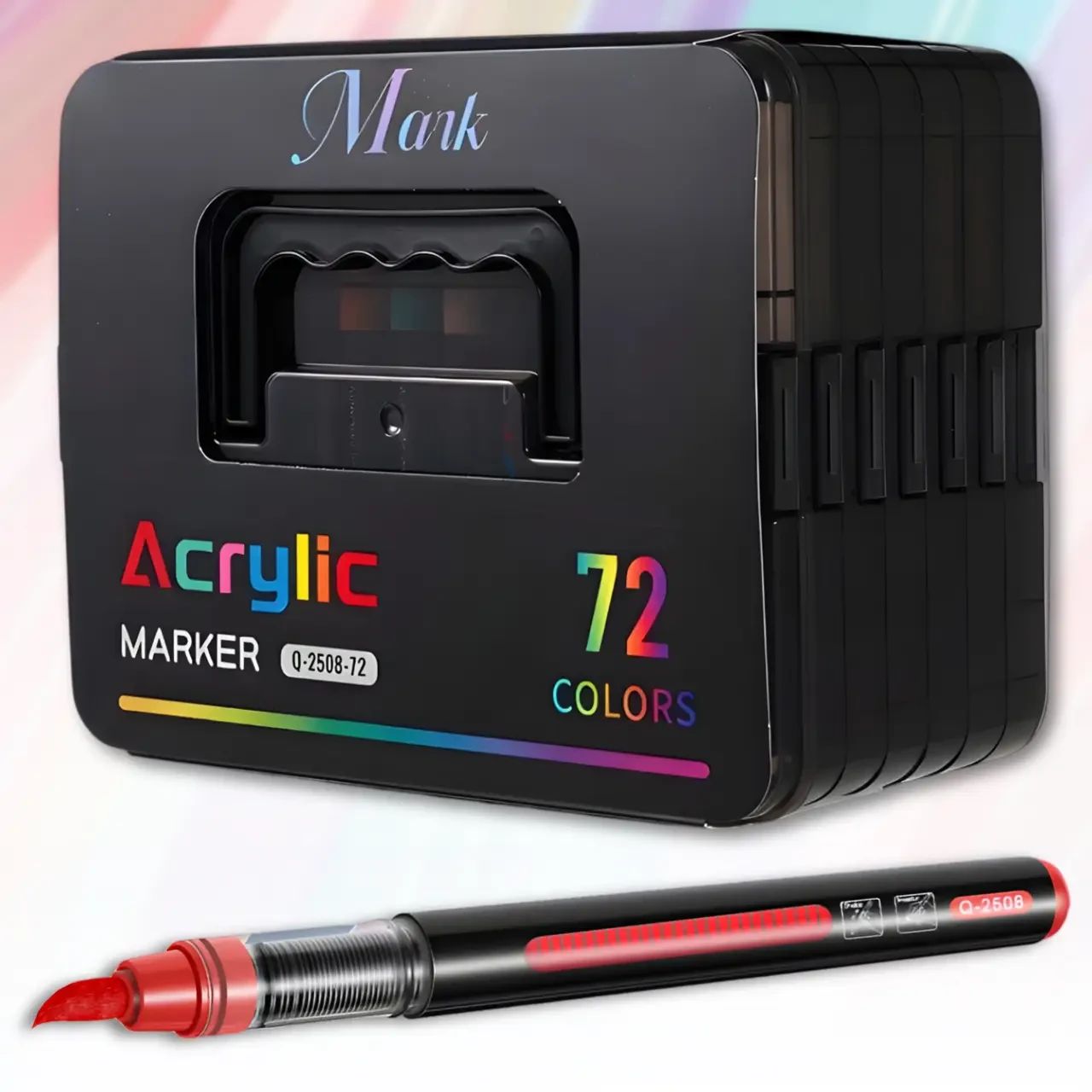 Акрилово-акварельні маркери 72 кольори Acrylic MAP-16