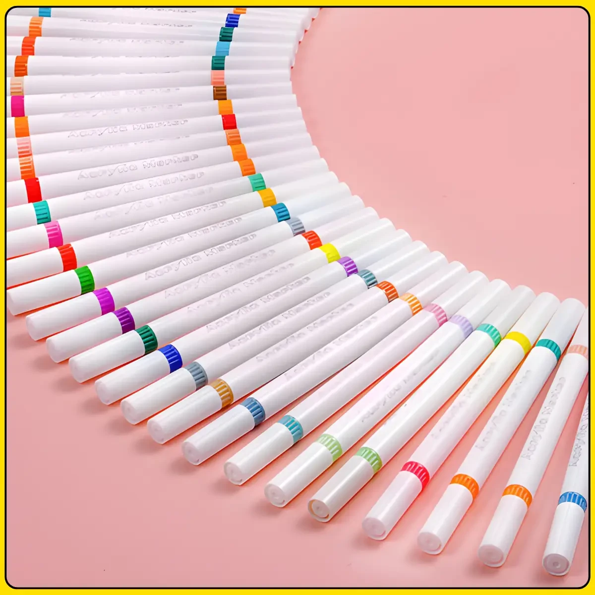 Універсальні акрилові маркери MAP-10 на 24 відтінки — набір 12 шт у зручному кейсі для творчості та декору