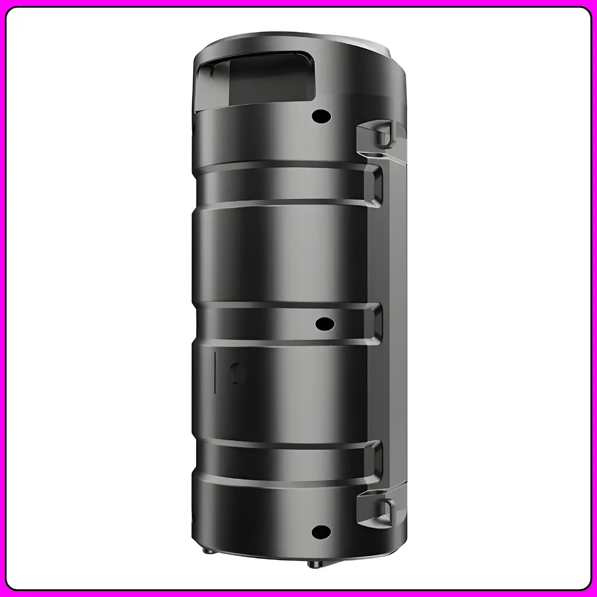 Портативна Bluetooth колонка 2х6.5″ з RGB-підсвіткою, мікрофоном і пультом ДК ZQS4248