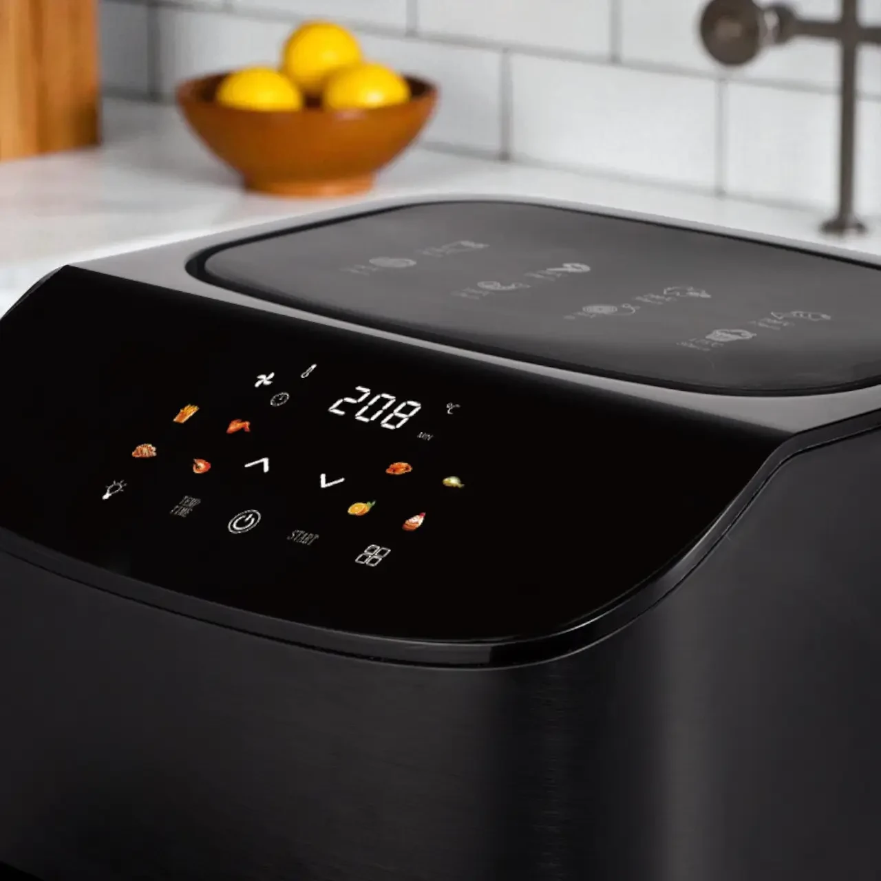 Аерофритюрниця 10 л із 6 програмами й антипригарною чашею BITEK BT-9501 4200 Вт