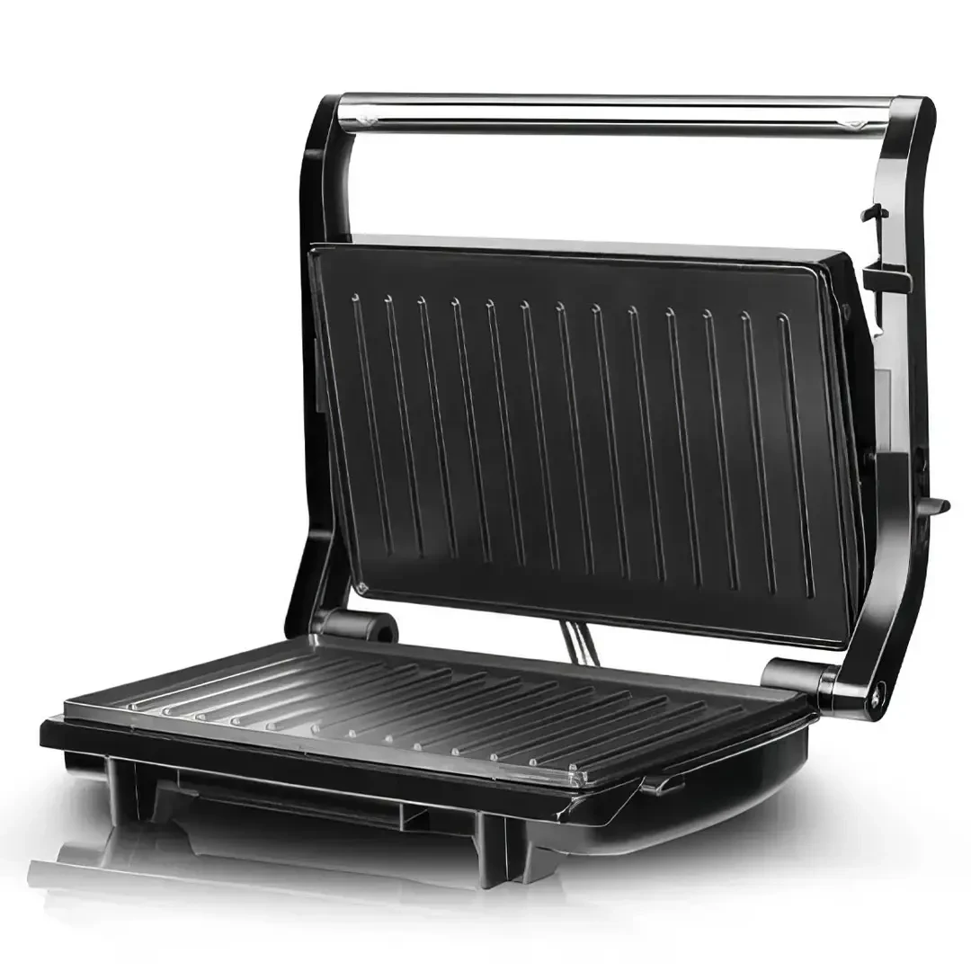 Притискний гриль з антипригарним покриттям BITEK BT-2685 2000W Електричний контактний гриль