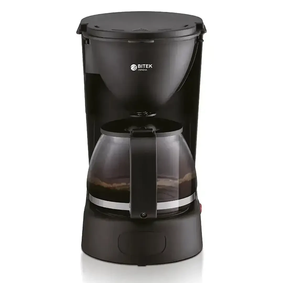 Крапельна кавоварка на 1000 мл кави та 2800 Вт BITEK BT-100 Кавомашина з постійним фільтром