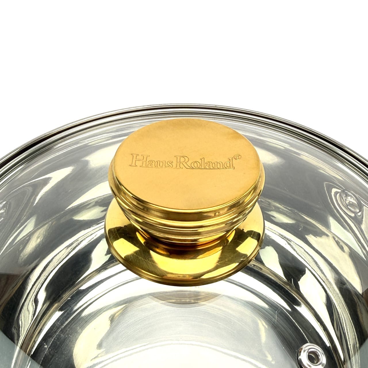 Набір каструль Haus Roland HR113-5, 4 шт. з неіржавкої сталі 1,9/2,6/3,6/6,1 л. Чорний (HR113-5)