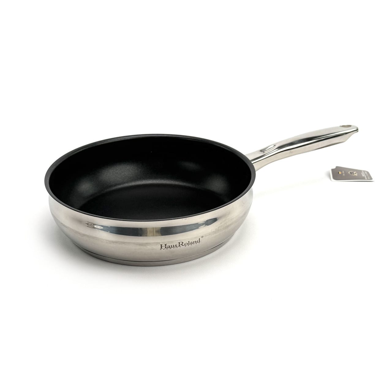 Набір посуду Haus Roland HR177-1 7 предметів із неіржавкої сталі: каструлі 2,9/3,9/6,5 л, сковорода 2,9 л. Сріблястий (HR177-1)