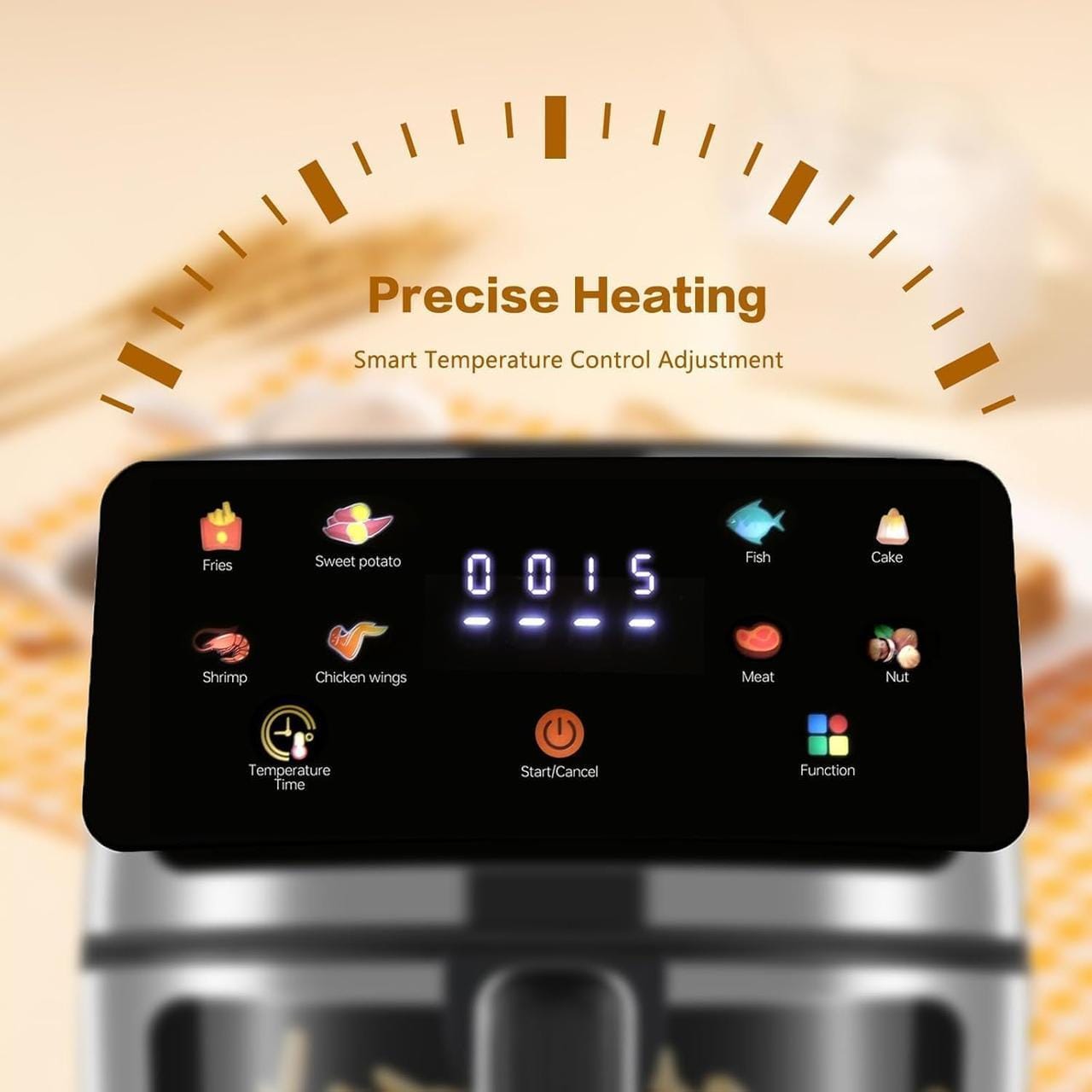 Мультипіч DENX DX3409 8 л, сенсорна. Чорний (DX3409)