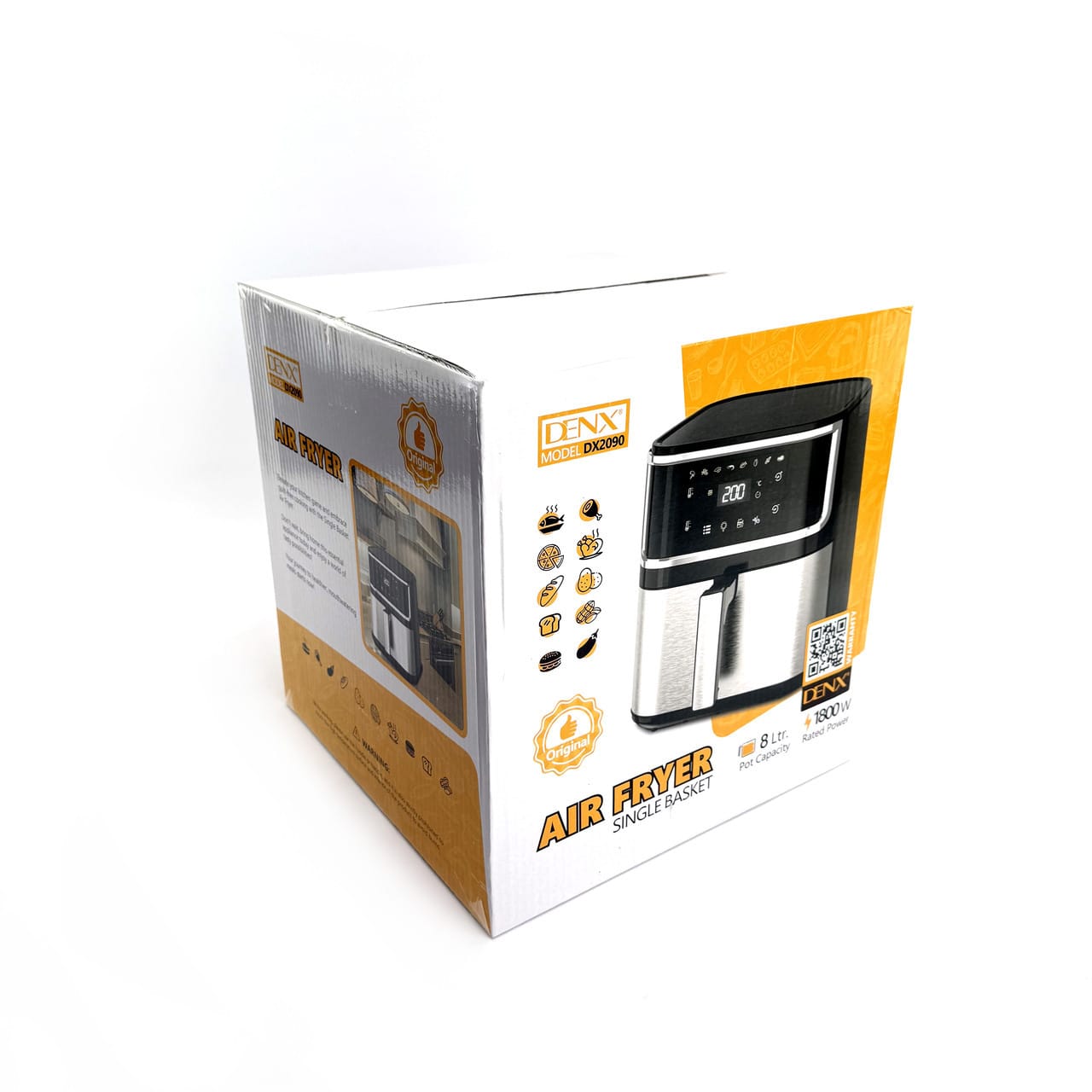 Мультипіч DENX DX2090 8 л, сенсорна. Чорний (DX2090)