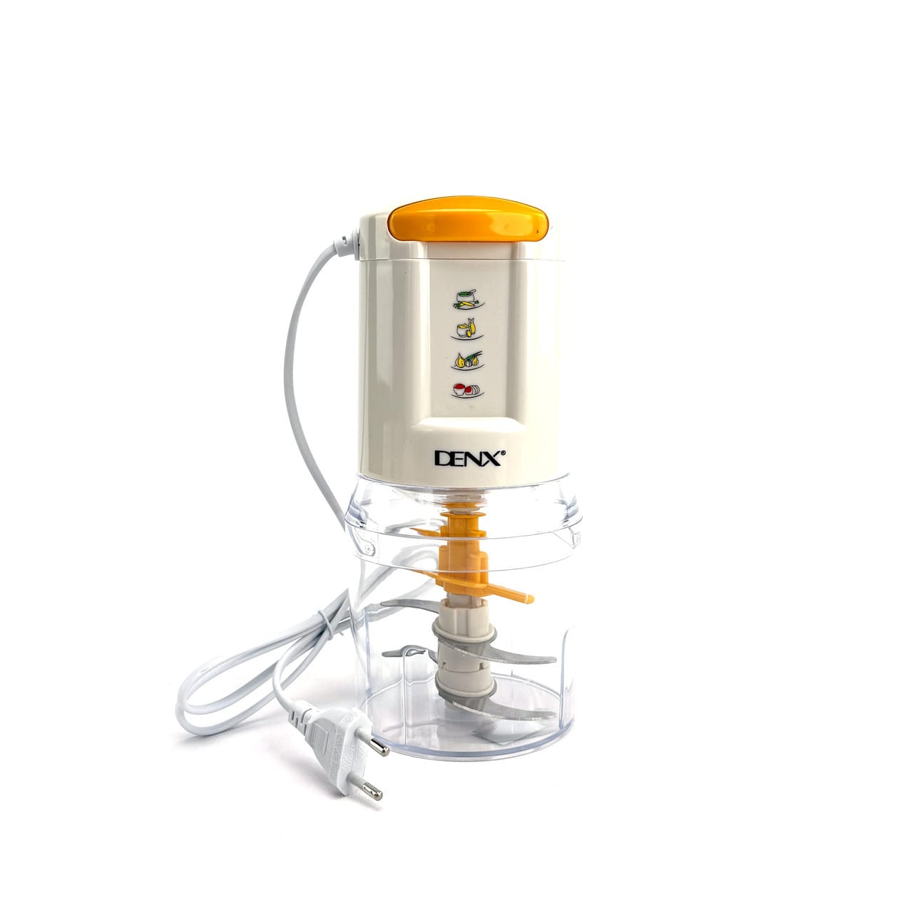 Чопер-подрібнювач DENX DX2050 з чашею 0,5 л. Білий (DX2050)