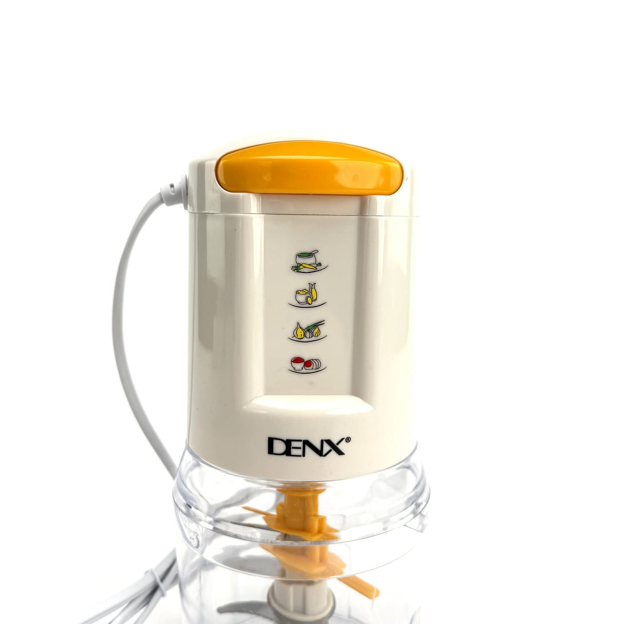 Чопер-подрібнювач DENX DX2050 з чашею 0,5 л. Білий (DX2050)