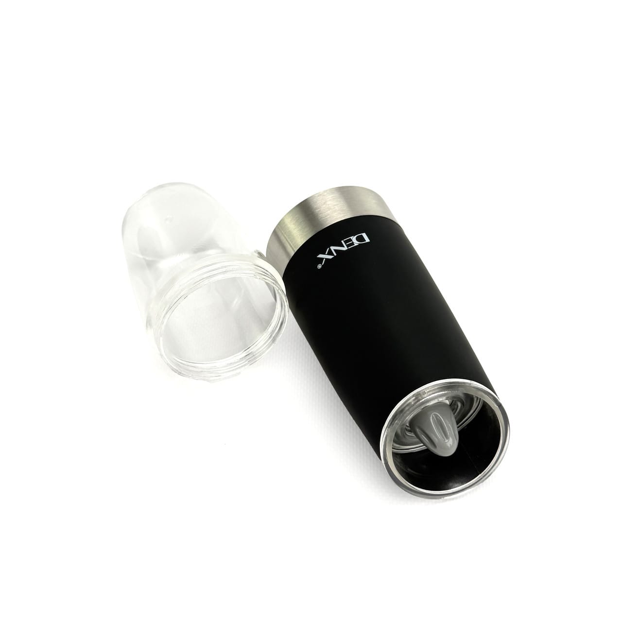 Млин для спецій DENX DX2518 з чашею 150 мл, АААХ6. Чорний (DX2518)