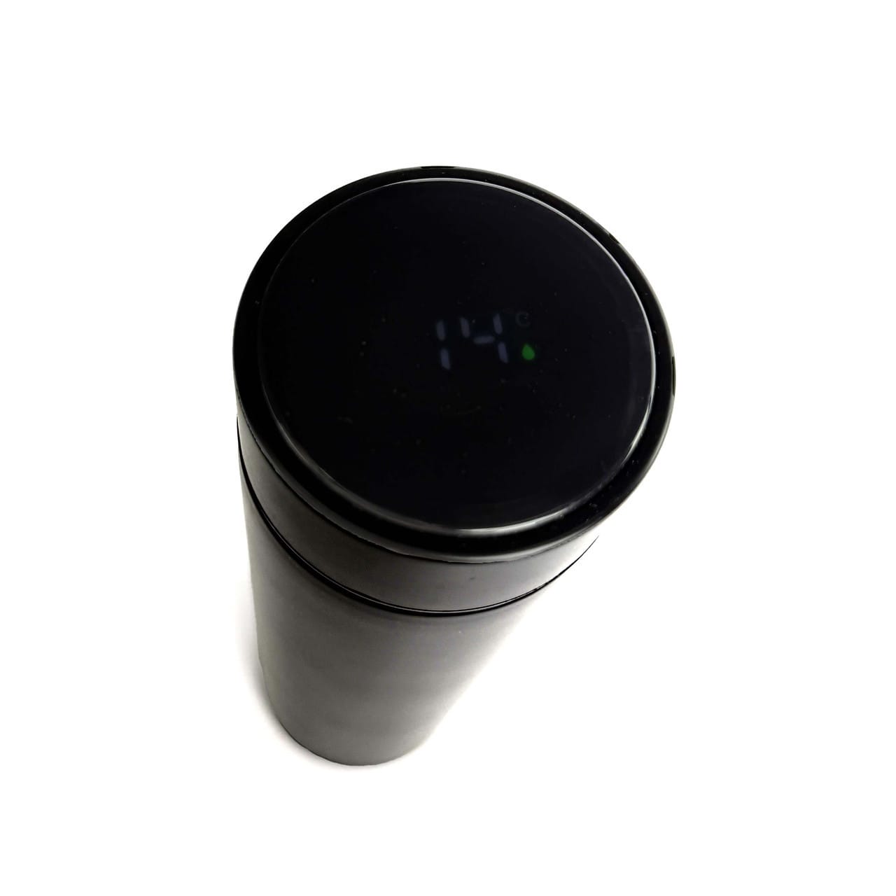 Термос DENX DX1703 500 мл із датчиком температури та ситечком. Чорний (DX1703)