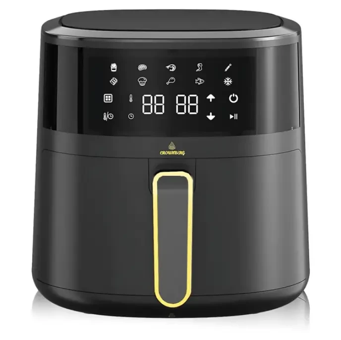 Фритюрниця електрична Crownberg CB-5550 аерогриль електричний для смаження без олії 2000 Вт мультипіч