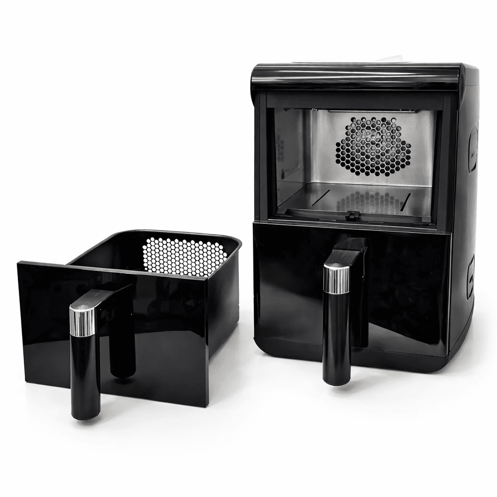 Аерофритюрниця двокамерна Zepline ZP-212 4200 Вт 8L+8L, мультифритюрниця для здорового приготування