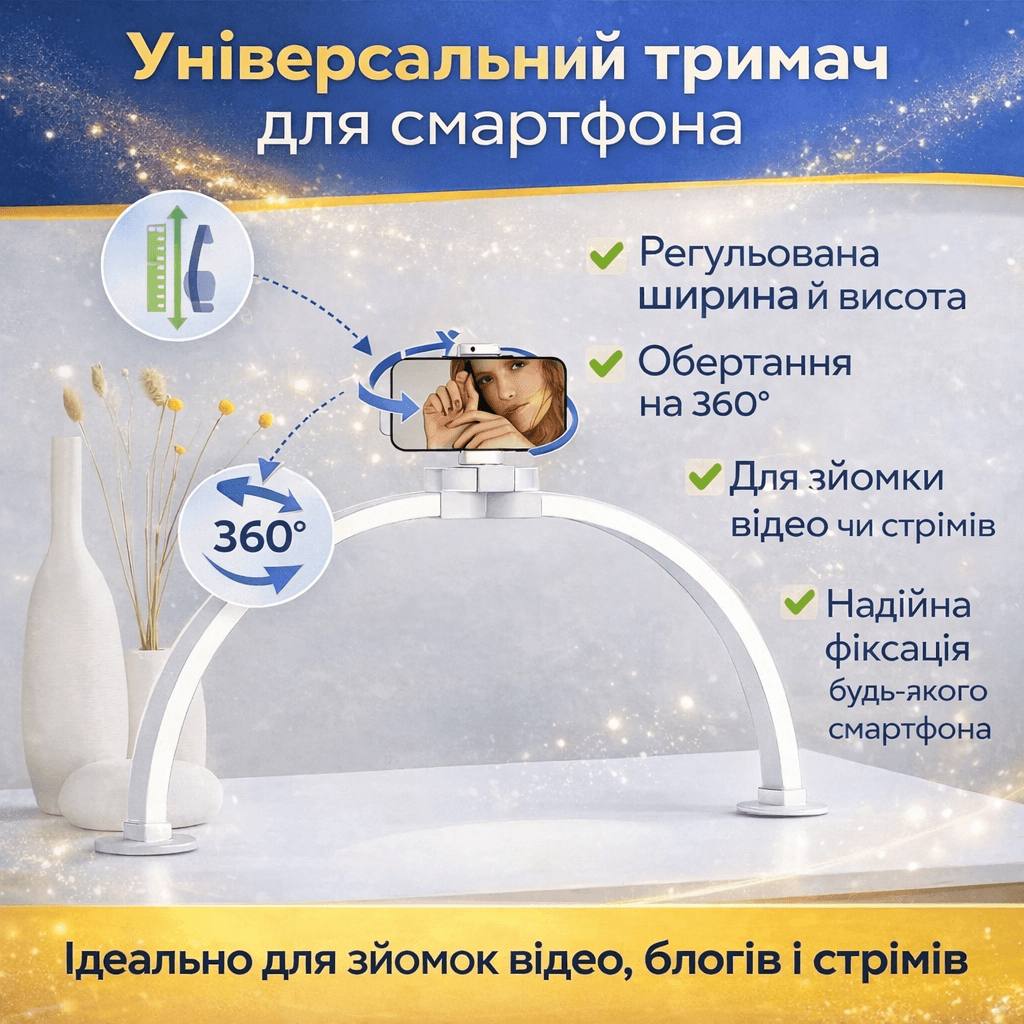 Настільна LED-лампа F-686 для салону краси 47×4.5×30 см. Лампа для манікюру та nail-майстрів. Від мережі 220V