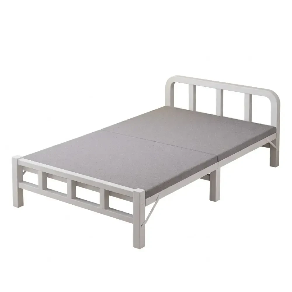 Розкладне ліжко до 120 кг, 190x80x38 см, NKD-03, Сіре/Складачка/Складне ліжко/ліжко в спальню докладніше