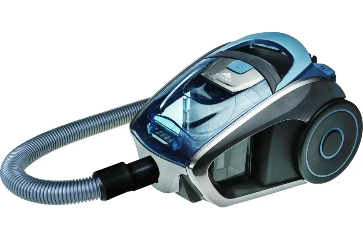 Пилосос 2.5 л без мішка для сухого прибирання V-TEKK GT-1604 Блакитний 4000 Вт