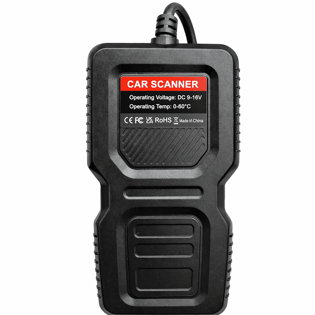 Автомобільний діагностичний сканер V519 OBD2, Червоний/ Автосканер помилок/тестер діагностичний для авто