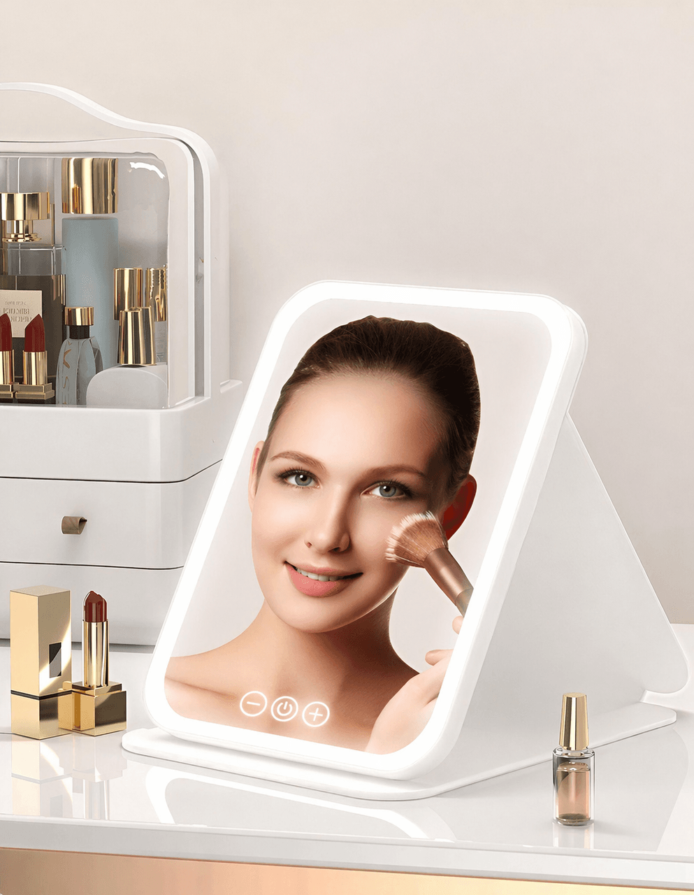 Дзеркало для макіяжу Lighted makeup mirror з LED підсвічуванням