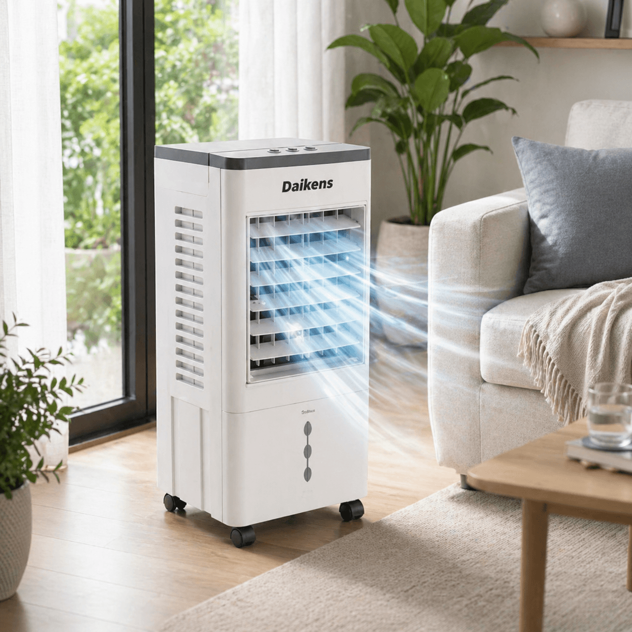 Підлоговий охолоджувач DKNS DH2025-01A 10л/3800w
