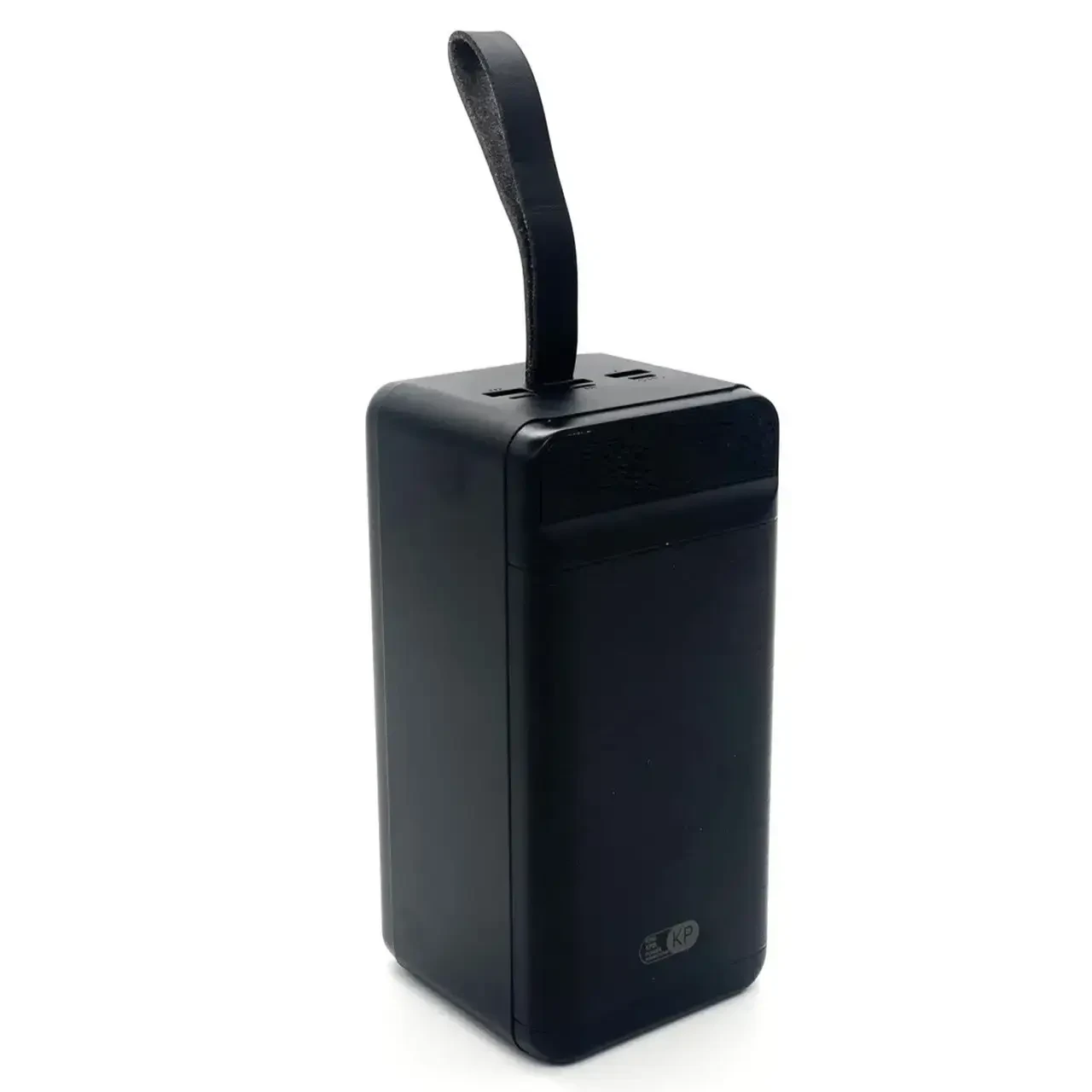 Портативний зарядний пристрій Power Bank з ліхтариком King Power PD-80 80000 mAh 3USB Type-C Lightning Чорний