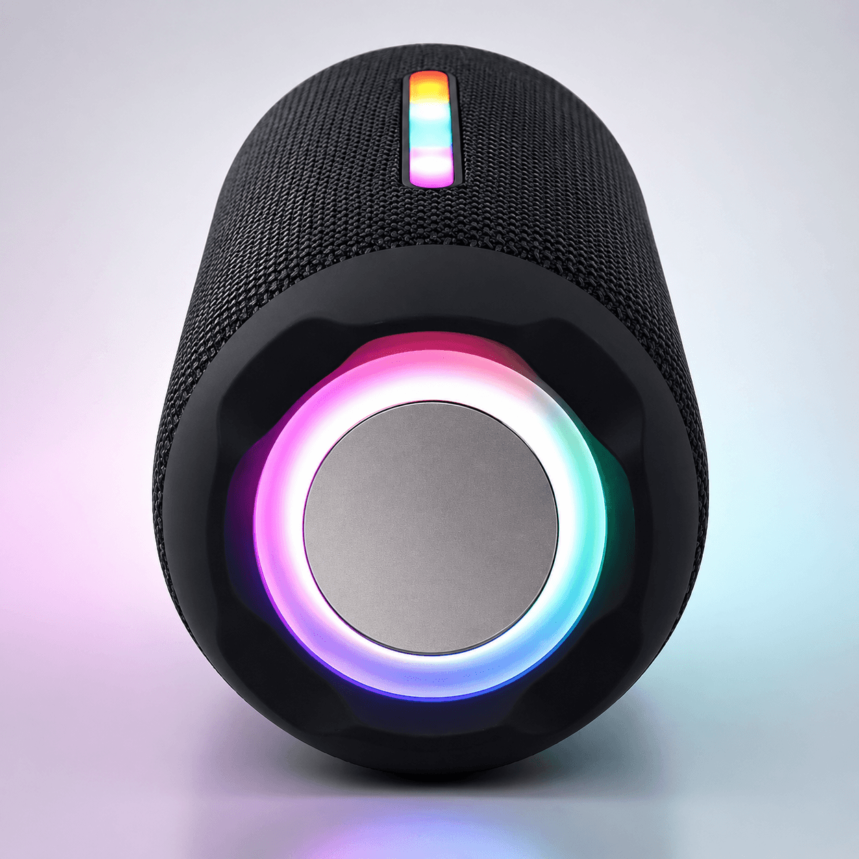 Портативна Bluetooth колонка JC-500 10 Вт з RGB LED підсвічуванням, акумуляторна бездротова міні-колонка