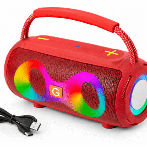 Мінідинамік Bluetooth LED ET-311 з підсвіткою, портативна бездротова колонка