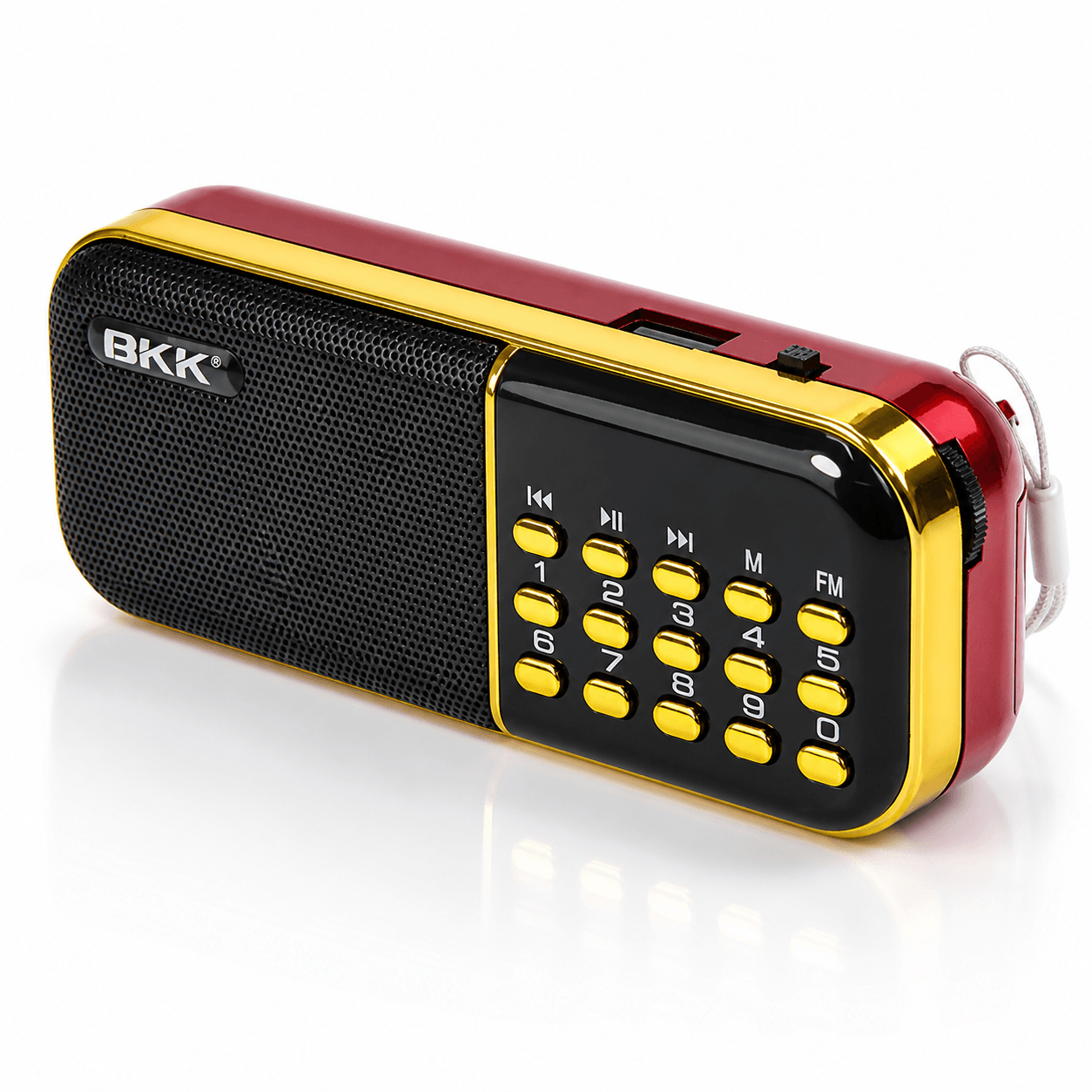 Портативний радіоприймач MP3/FM з USB, B837 / Міні-радіо з живленням від акумулятора