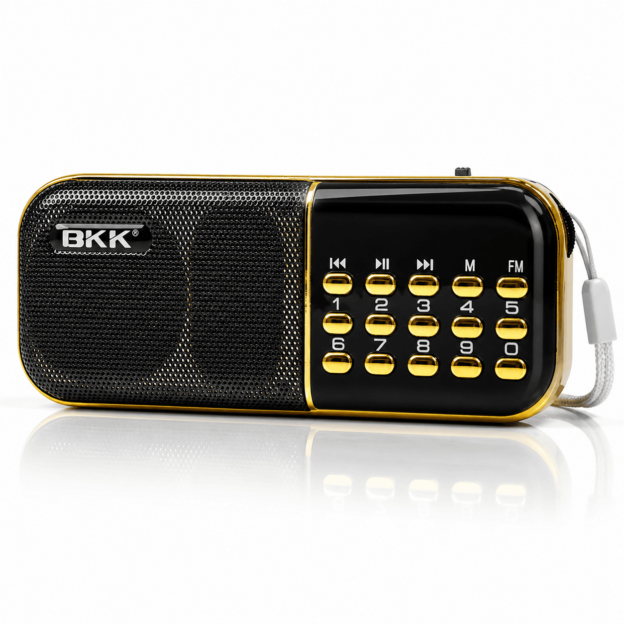 Портативний радіоприймач MP3/FM з USB, B837 / Міні-радіо з живленням від акумулятора
