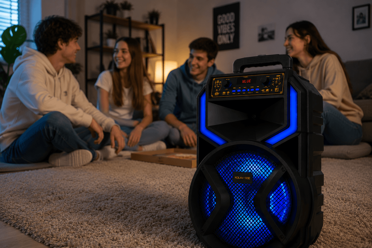Портативна колонка Ailiang KOLAV-120E Bluetooth 12 дюймів 20 Вт