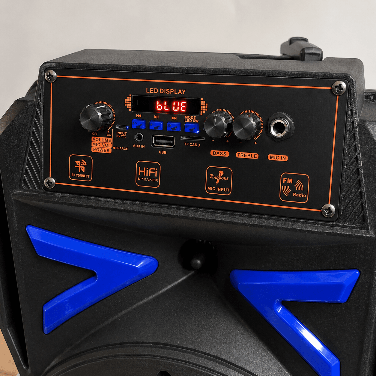 Колонка акумуляторна KOLAV 1757В Bluetooth/USB/FM Акустика Колонка блютуз