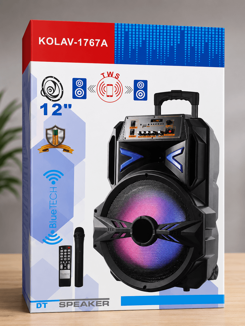 Колонка портативна акумуляторна Bluetooth AILIANG KOLAV-1767A