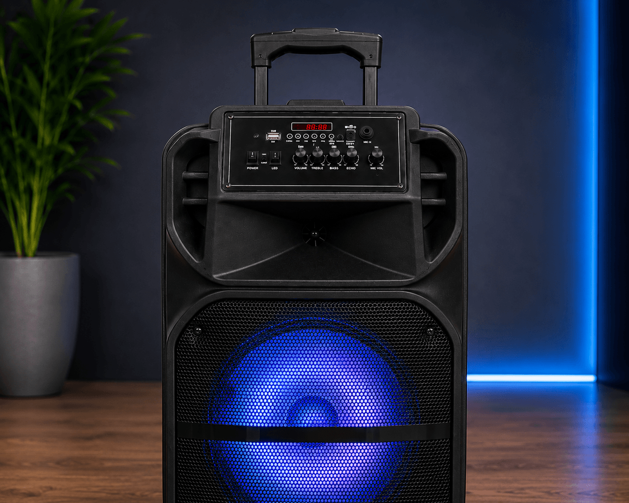 Акустична система LiGE-1722 акумулятор Bluetooth з мікрофоном