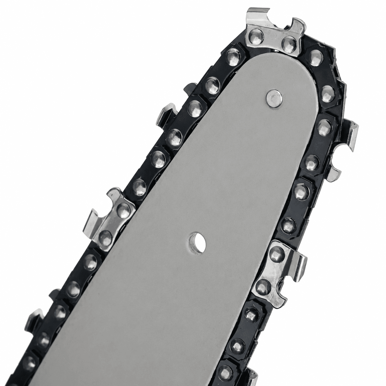 Акумуляторна ланцюгова мініпилка Electric Chain Saw 48 V 8″ дюймів 20 см з 2 акумуляторами для обрізання гілок дерев у кейсі