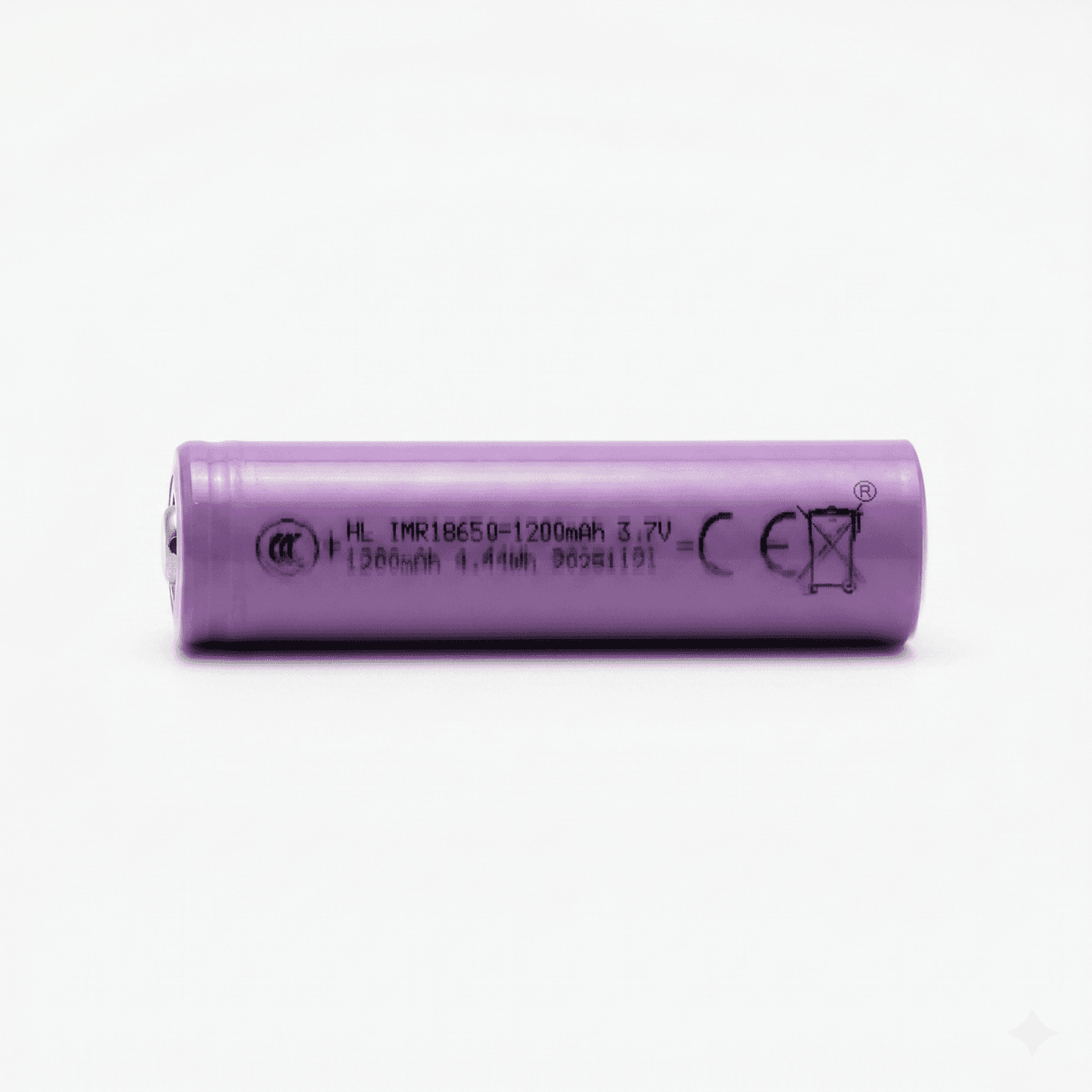 Акумулятор 18650 Li-ion IMR HL 1200 mAh 3.7V літій-іонний перезаряджуваний для ліхтариків і електроніки
