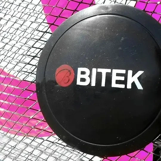 Вентилятор підлоговий BITEK 16″ (40 см) 100 Вт 5 пластів. Лоп. чорний/фіолетовий BT-1630BP